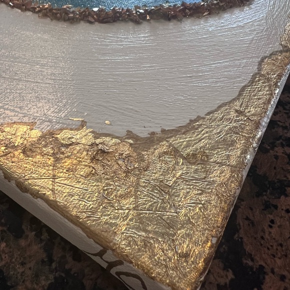 Original Evil Eye Glitter and Gold leaf pa… - Picture 8 of 8